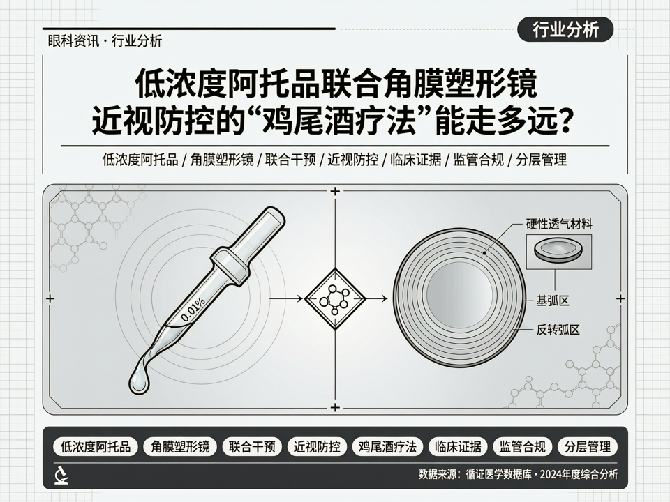 低浓度阿托品联合角膜塑形镜:近视防控的“鸡尾酒疗法”能走多远?