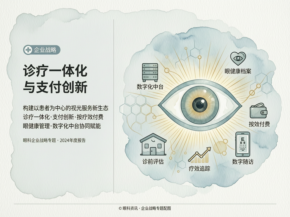 眼科企业“诊疗一体化与支付创新”战略:构建以患者为中心的视光服务新生态