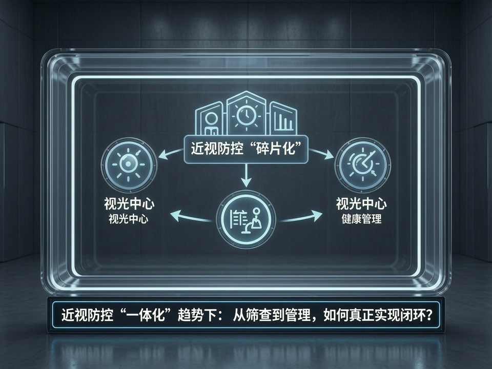 近视防控“一体化”趋势下的“碎片化”隐忧:从筛查到管理,如何真正实现闭环?
