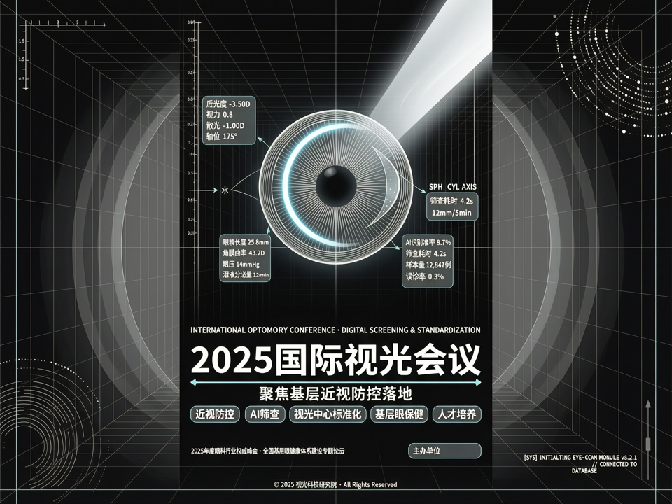 数字化筛查与标准化建设并进:2025国际视光会议聚焦基层近视防控落地