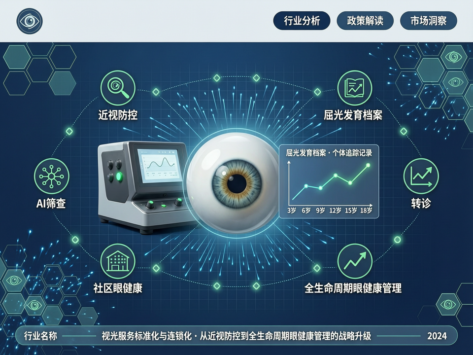 视光服务标准化与连锁化:从“近视防控”到“全生命周期眼健康管理”的战略升级