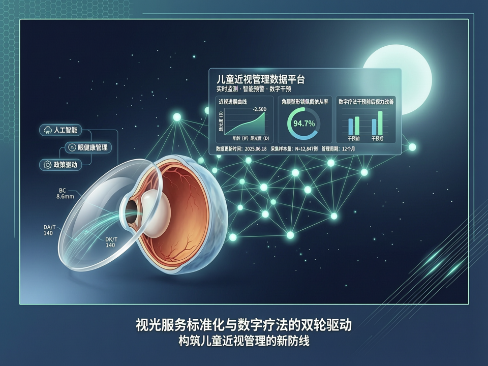 视光服务标准化与数字疗法的双轮驱动:构筑儿童近视管理的新防线
