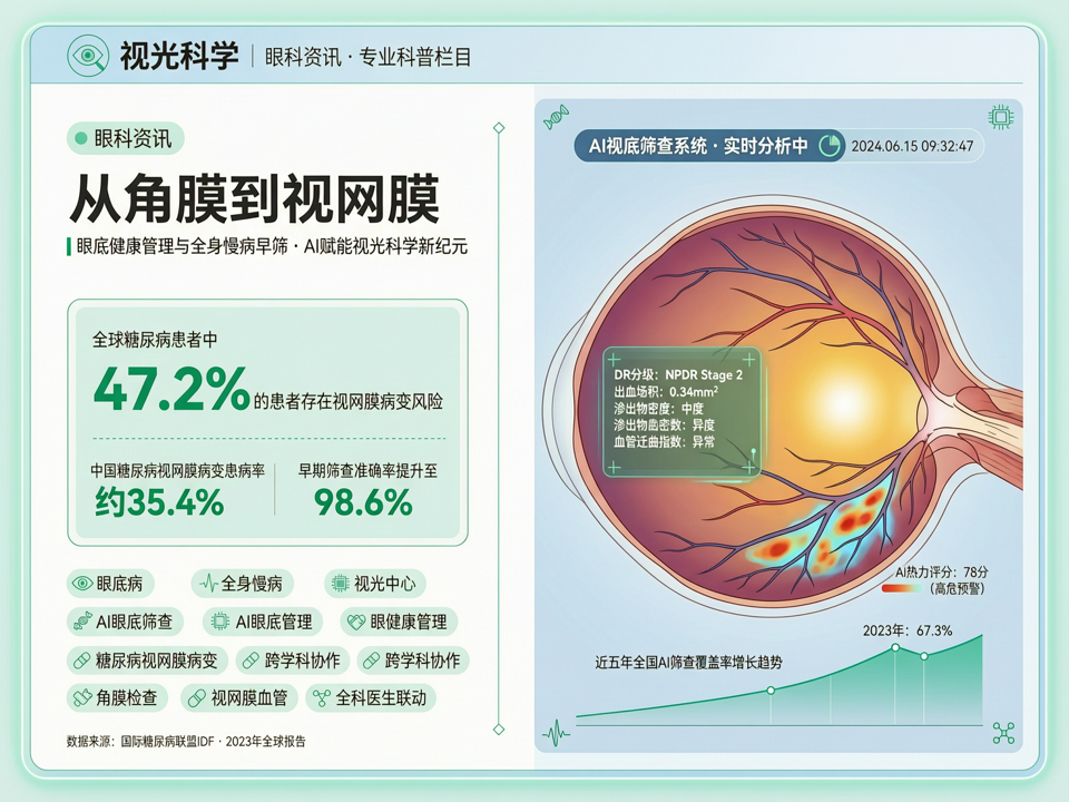 从角膜到视网膜:视光科学中的眼底健康管理与全身病早筛