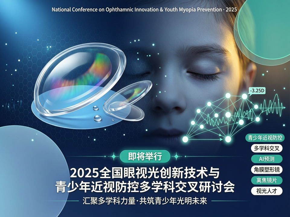2025全国眼视光创新技术与青少年近视防控多学科交叉研讨会