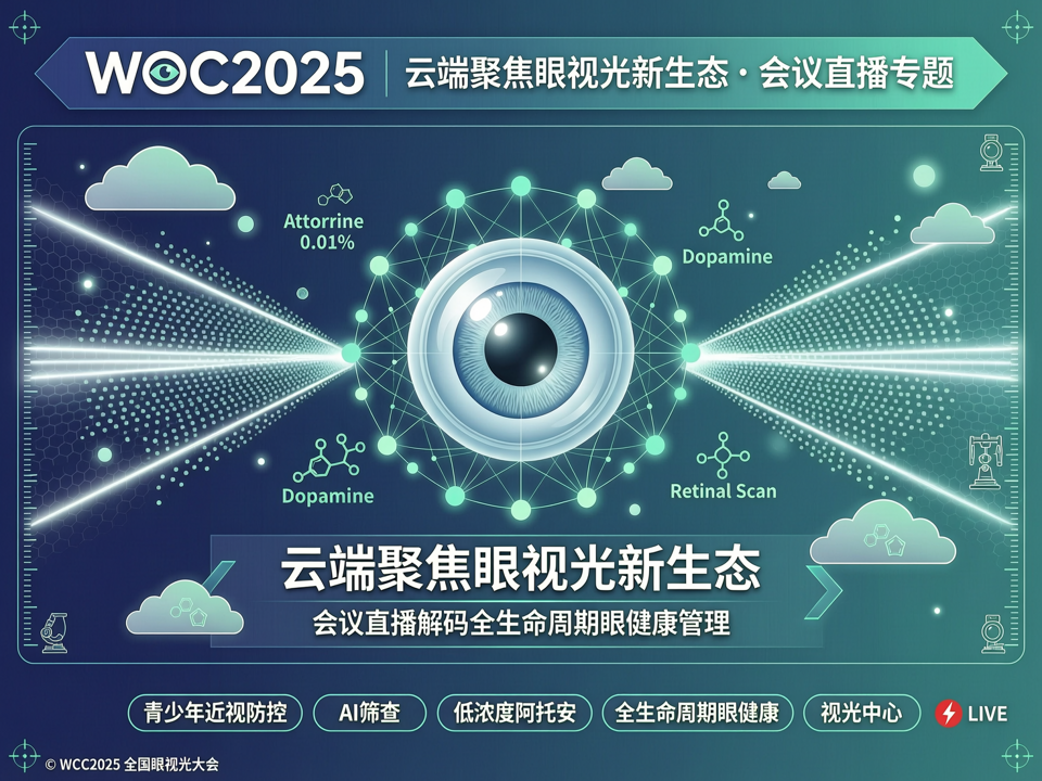 云端聚焦眼视光新生态:会议直播解码全生命周期眼健康管理