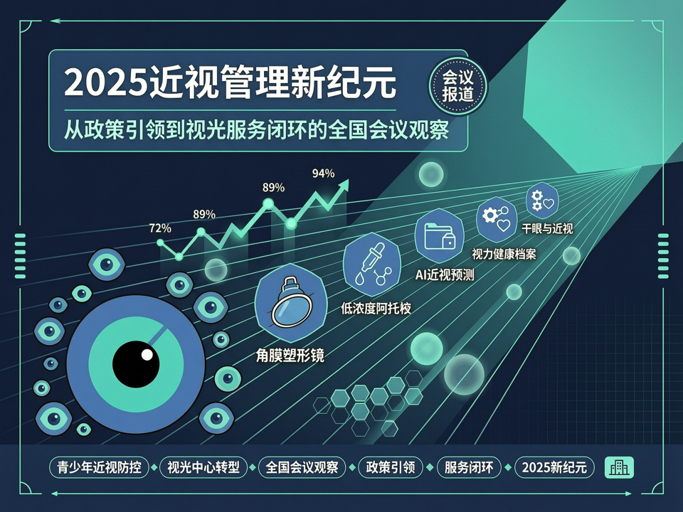 2025近视管理新纪元:从政策引领到视光服务闭环的全国会议观察