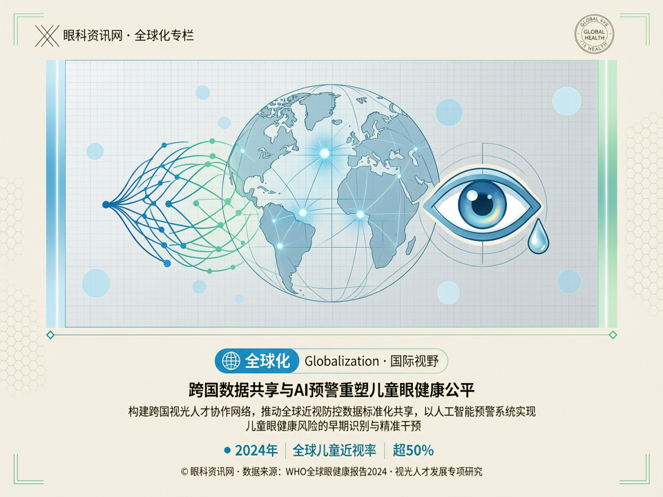 全球近视防控新纪元:跨国数据共享与AI预警重塑儿童眼健康公平