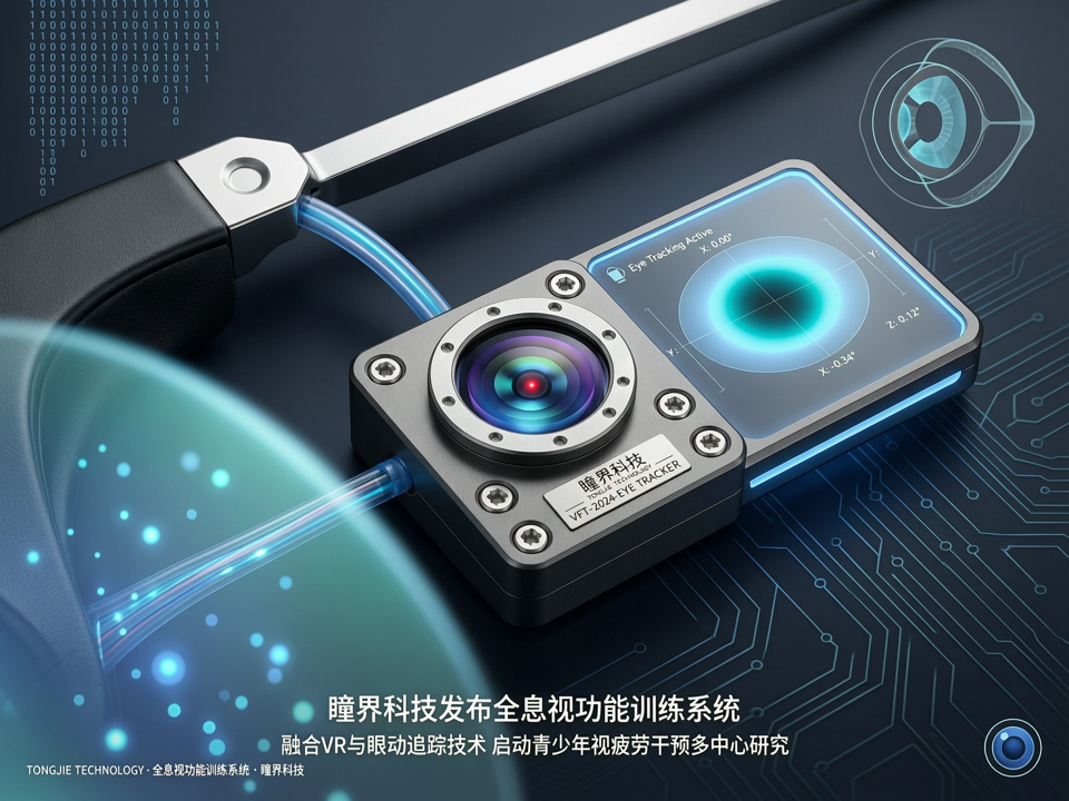 瞳界科技发布全息视功能训练系统,融合VR与眼动追踪,启动青少年视疲劳干预多中心研究
