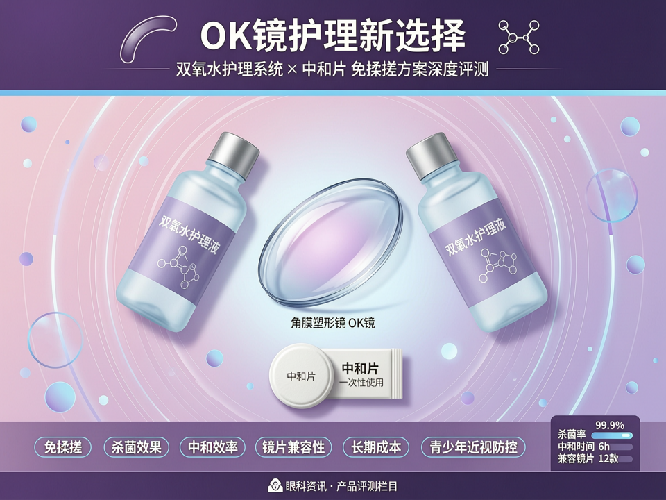 OK镜护理新选择:双氧水护理系统与中和片免揉搓方案深度评测
