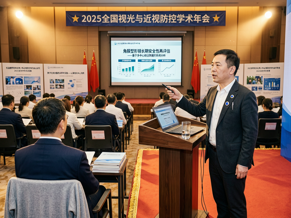 2025全国视光与近视防控学术年会:角膜塑形镜长期安全性再评估与视光中心数字化服务闭环新实践