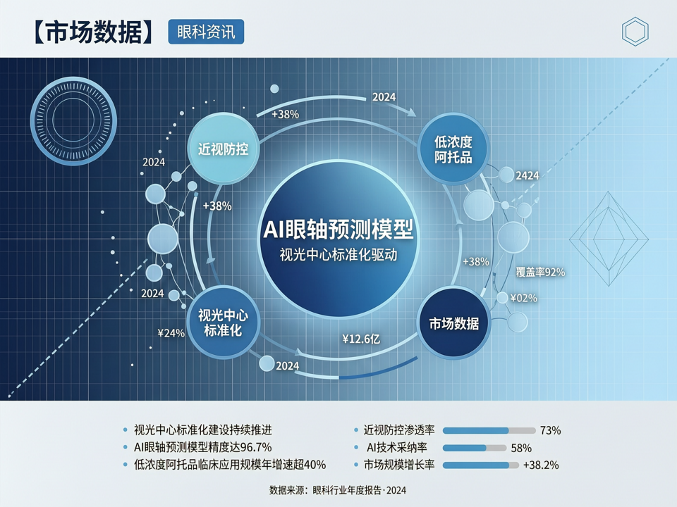 市场数据解码:视光中心标准化与AI眼轴预测模型驱动,近视防控进入精准量化新阶段