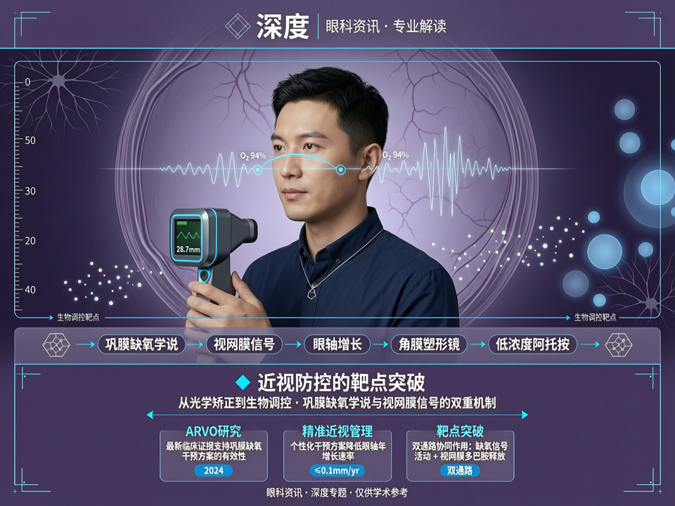 深度 | 巩膜缺氧学说与视网膜信号:近视防控的靶点突破从“光学矫正”到“生物调控”