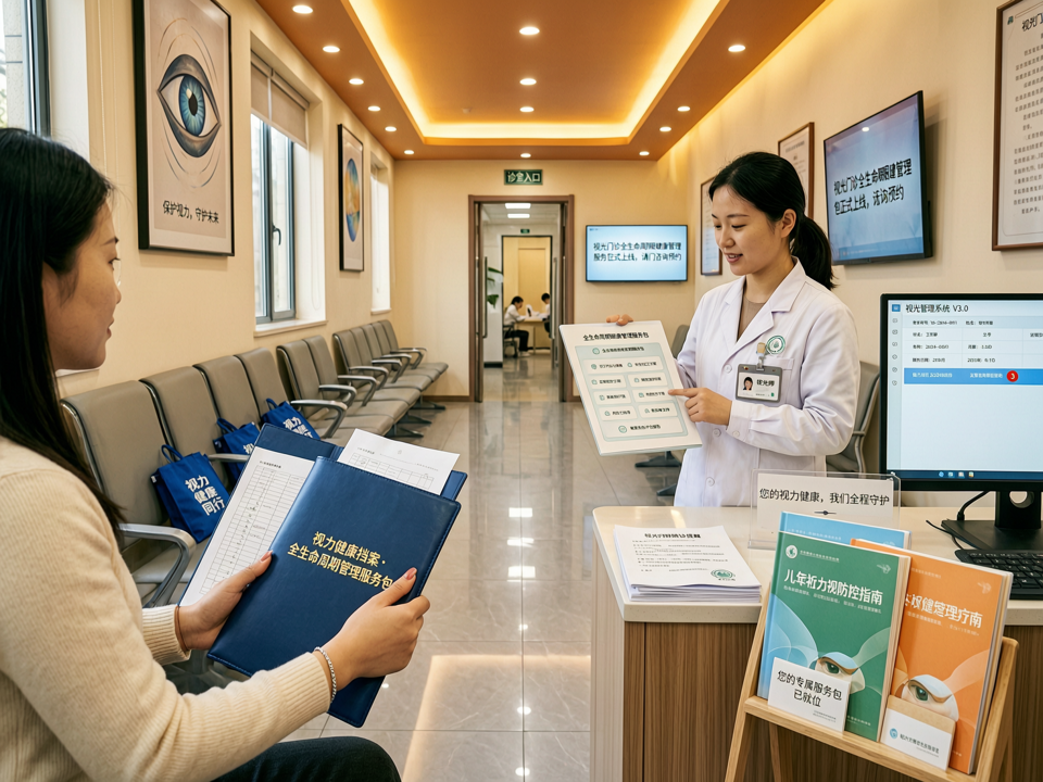视光门诊的“服务包”革命:从单次验配到全生命周期眼健康管理