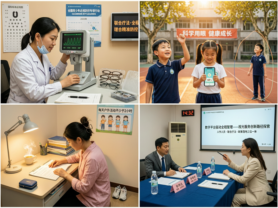 2025全国青少年近视防控政策落地与视光服务创新研讨会:动态监测构筑防线,数字平台驱动全程管理