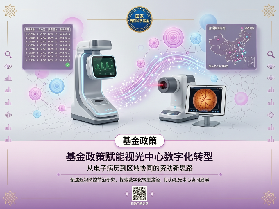 基金政策赋能视光中心数字化转型:从电子病历到区域协同的资助新思路