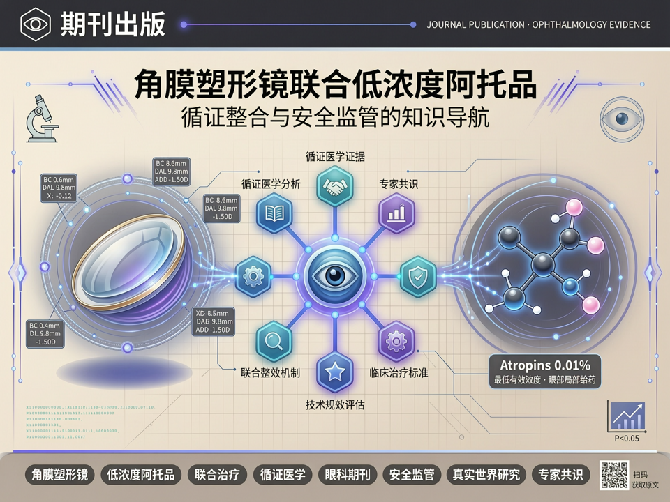 期刊出版视角下的角膜塑形镜联合低浓度阿托品:循证整合与安全监管的知识导航