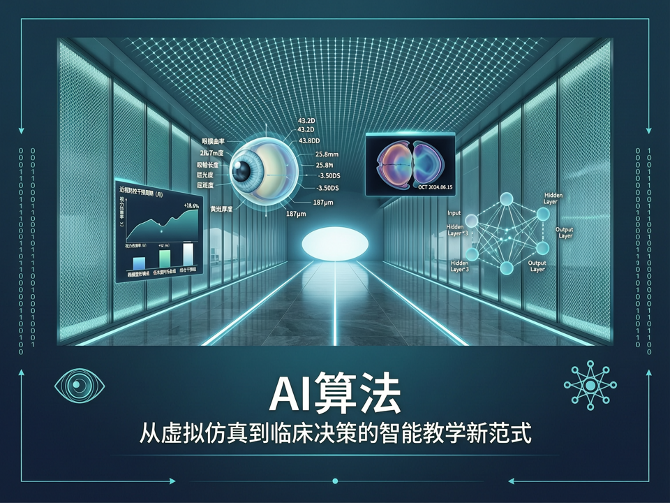 AI算法赋能眼视光教育:从虚拟仿真到临床决策的智能教学新范式