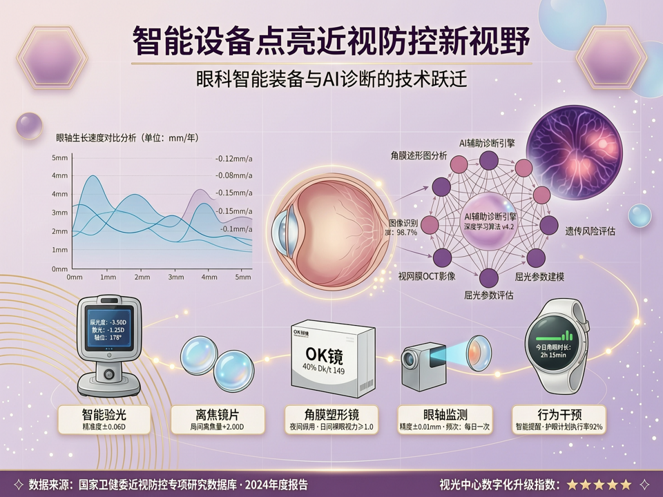 智能设备点亮近视防控新视野:眼科智能装备与AI诊断的技术跃迁