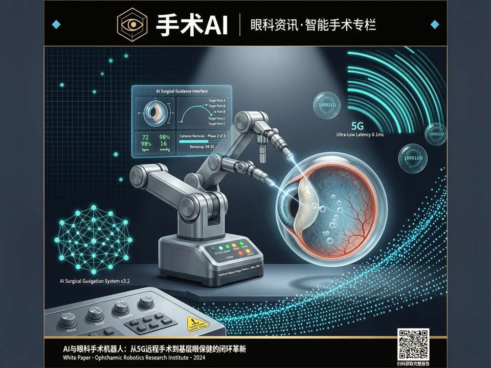 AI与眼科手术机器人:从5G远程手术到基层眼保健的闭环革新