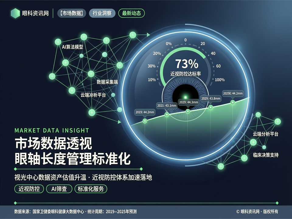 市场数据透视:眼轴长度管理标准化与视光中心数据资产估值升温