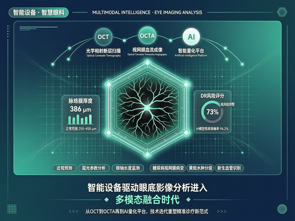智能设备驱动眼底影像分析进入“多模态融合”时代:从OCT到OCTA再到AI量化平台