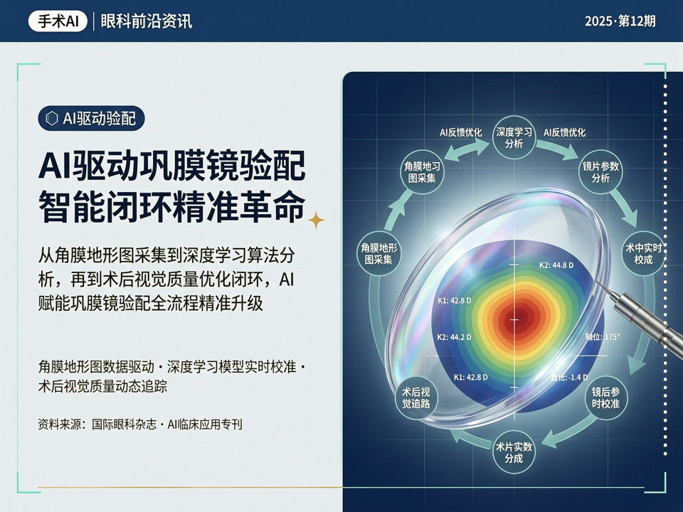 AI驱动巩膜镜验配的智能闭环:从角膜地形图到术后视觉质量优化的精准革命