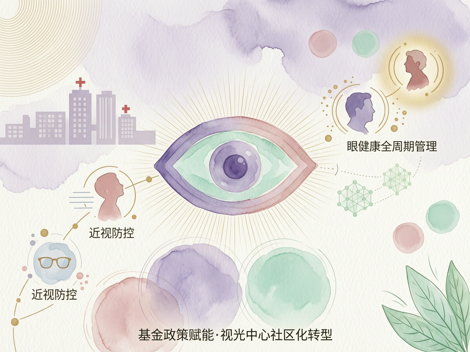 基金政策赋能视光中心社区化转型:从近视防控到眼健康全周期管理的资助新路径