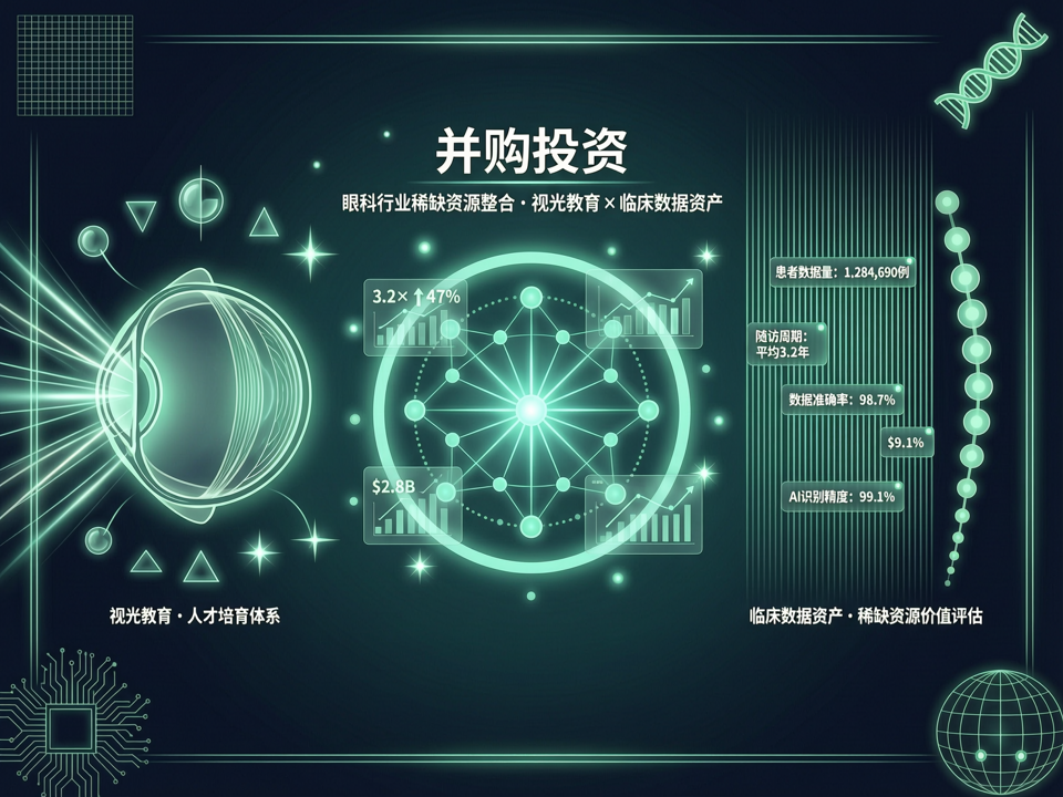 并购资本押注“视光教育”与“临床数据资产”的稀缺性整合