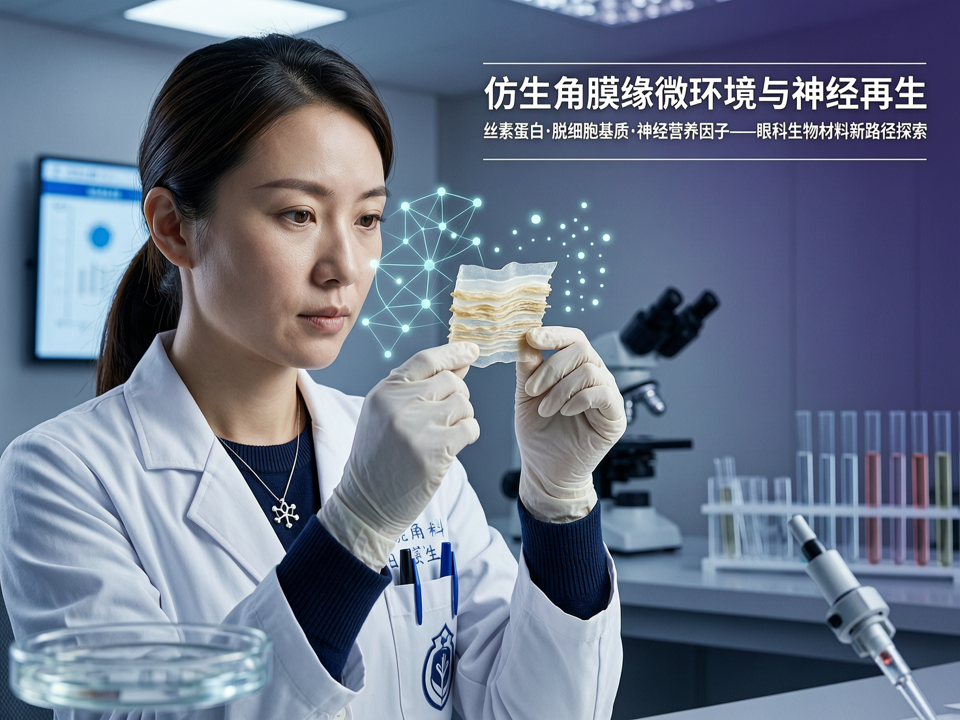 仿生角膜缘微环境与神经再生:生物材料在眼表稳态重建中的“生态位”新路径