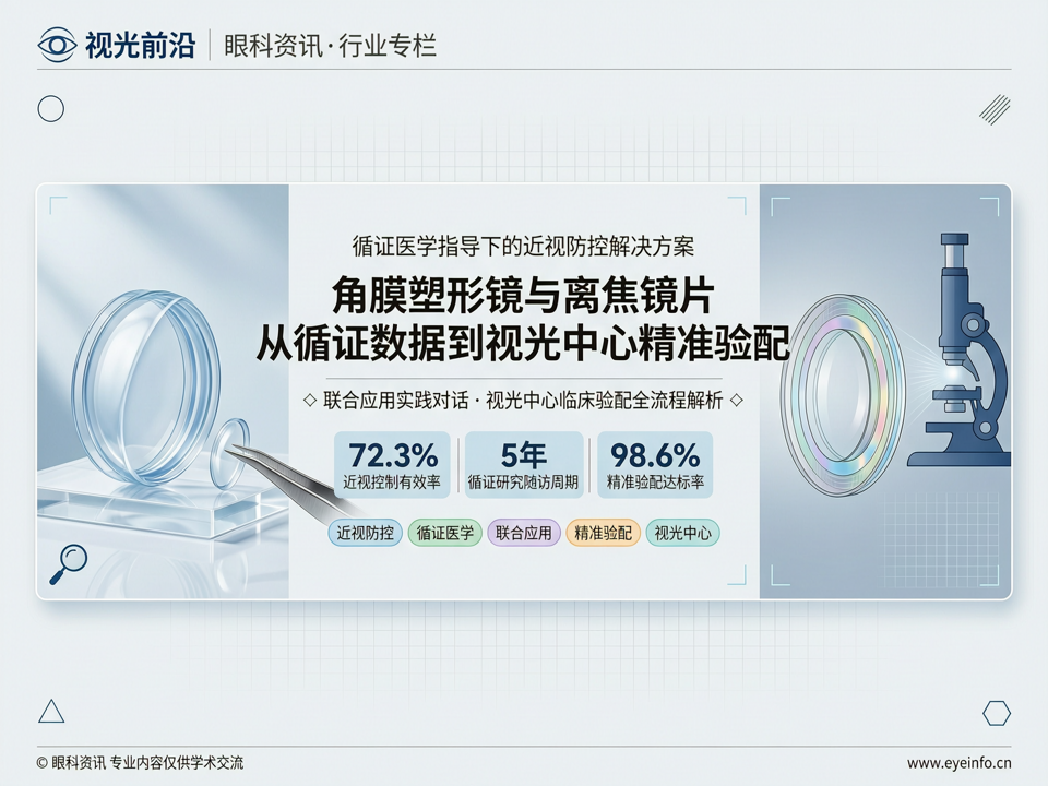 角膜塑形镜与离焦镜片:从循证数据到视光中心精准验配的实践对话
