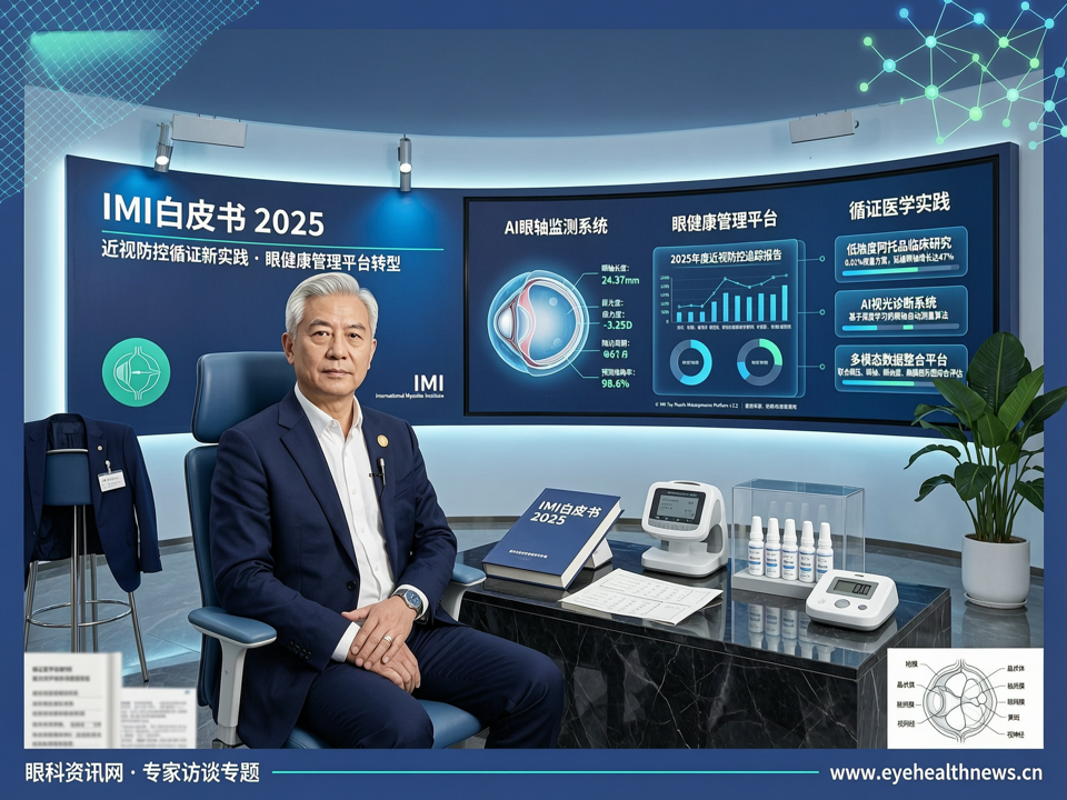 专访马教授:从IMI白皮书更新到AI眼轴监测,2025近视防控的循证新实践与眼健康管理平台转型