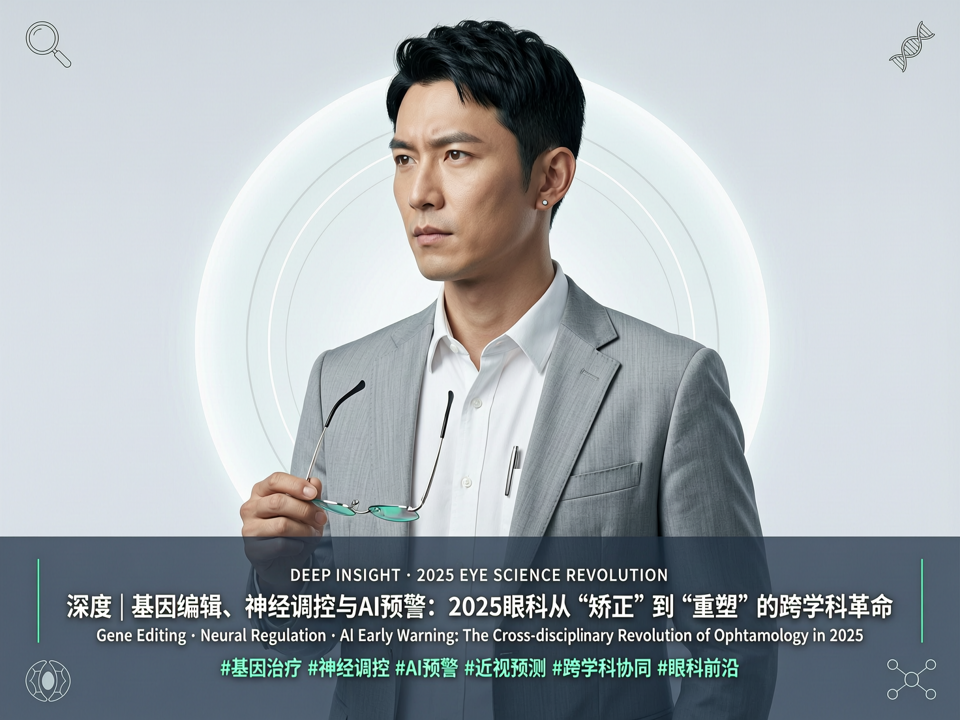 深度 | 基因编辑、神经调控与AI预警:2025眼科从“矫正”到“重塑”的跨学科革命