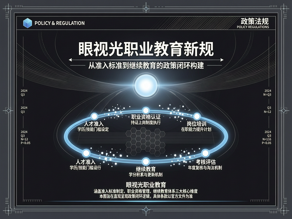 眼视光职业教育新规:从准入标准到继续教育的政策闭环构建