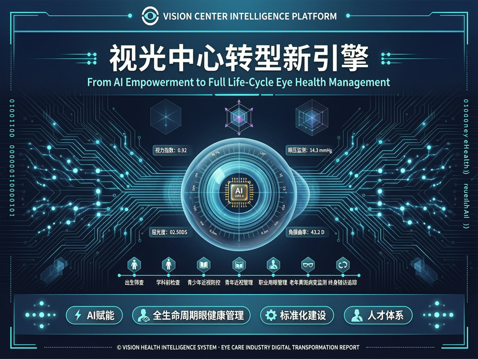 视光中心转型新引擎:从AI赋能到全生命周期眼健康管理的标准化跃迁