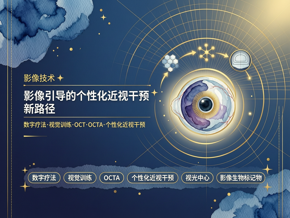 视光中心的数字疗法浪潮:影像引导的个性化近视干预新路径
