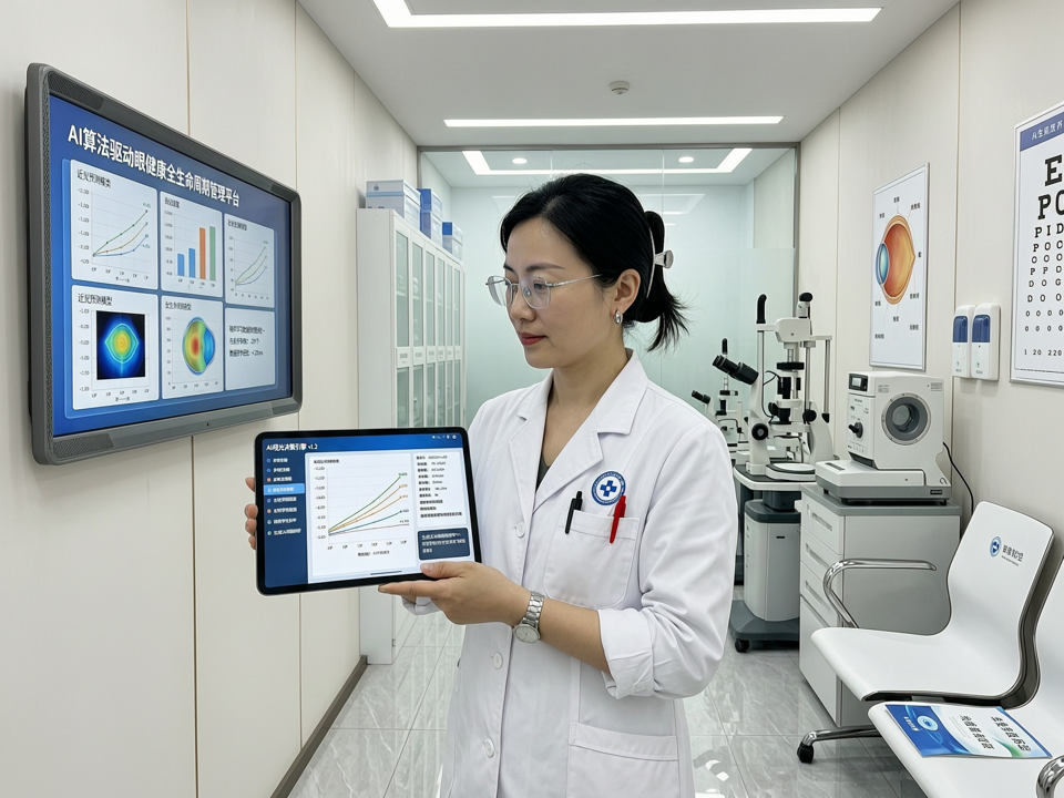 AI算法驱动的视光中心标准化建设:从多模态数据治理到全生命周期眼健康决策引擎