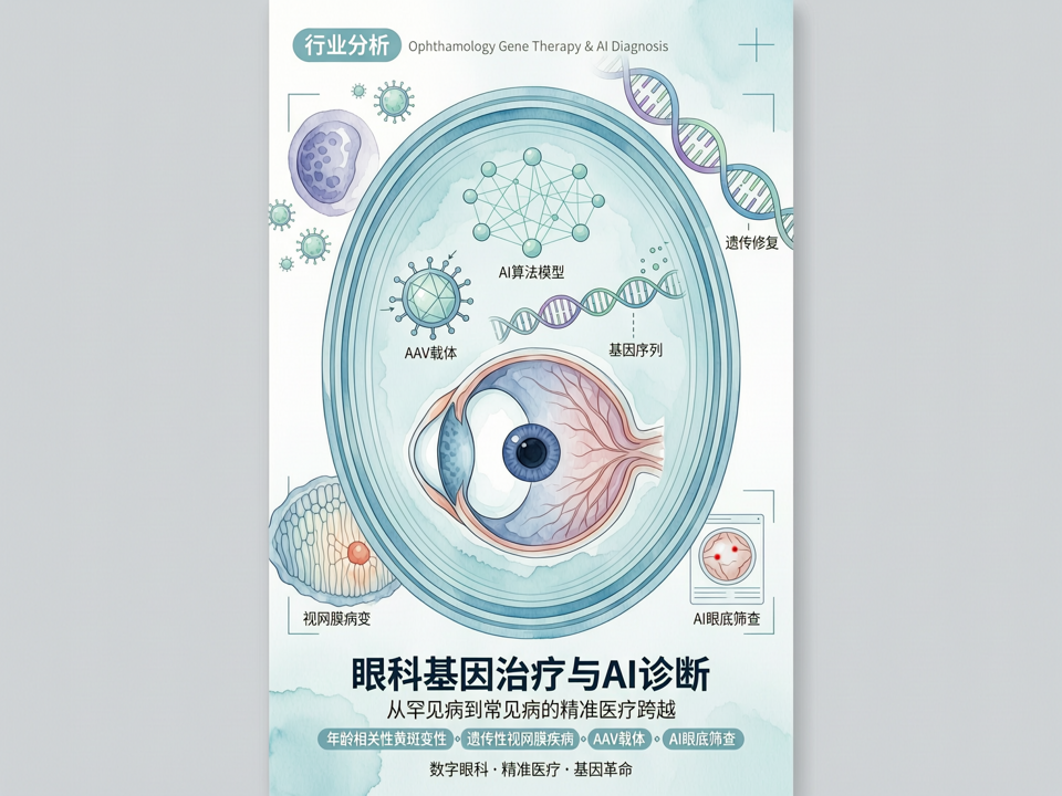 眼科基因治疗与AI诊断:从罕见病到常见病的精准医疗跨越