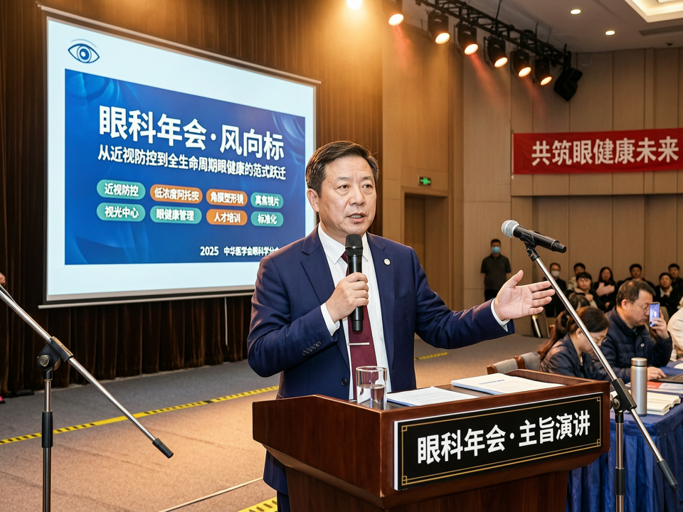眼科年会的风向标:从近视防控到全生命周期眼健康的范式跃迁