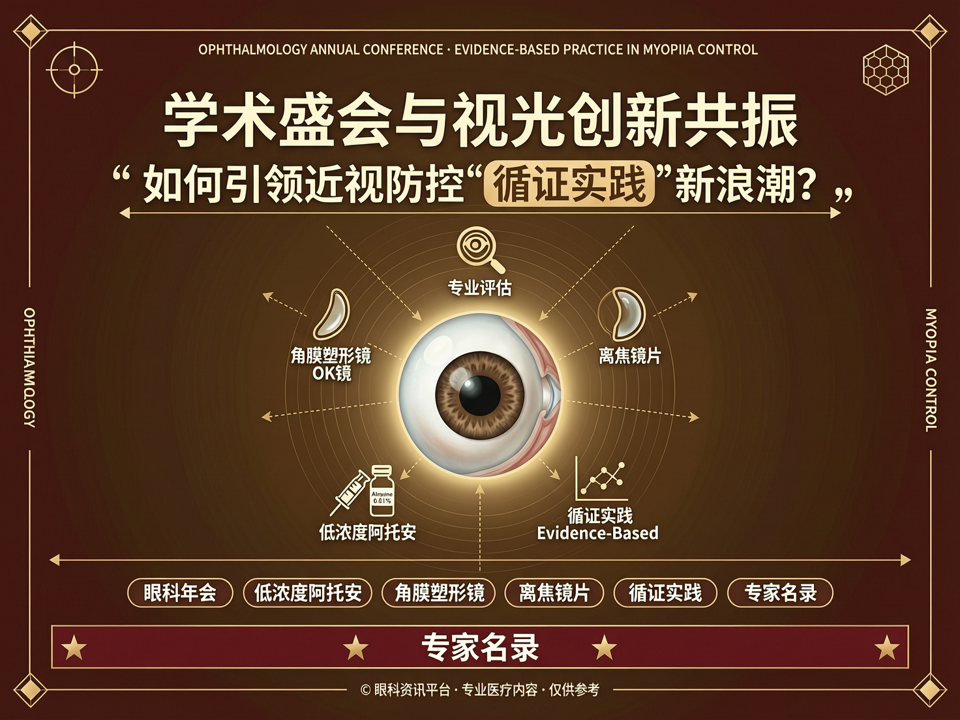学术盛会与视光创新共振:【专家名录】如何引领近视防控“循证实践”新浪潮?