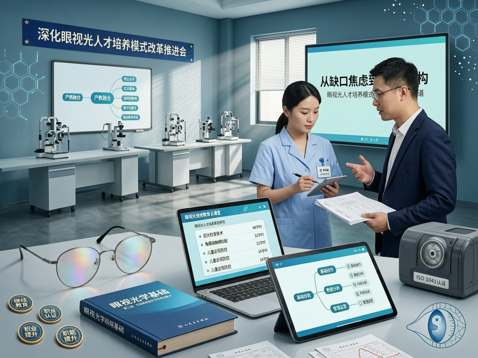 眼视光人才培养模式改革:从“缺口焦虑”到“生态重构”的破局之道
