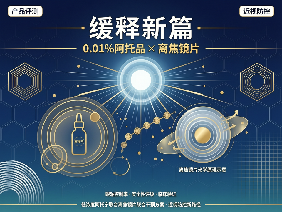 低浓度阿托品“缓释新篇”:0.01%阿托品眼用凝胶“安视宁”联合离焦镜片的场景化评测