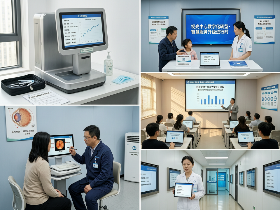 往届视光盛会中的数字化筛查工具与视光中心智慧服务升级回眸