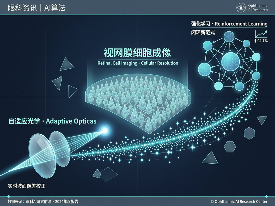融合自适应光学与强化学习的视网膜细胞级动态干预算法:从实时波前像差校正到视功能优化的闭环新范式