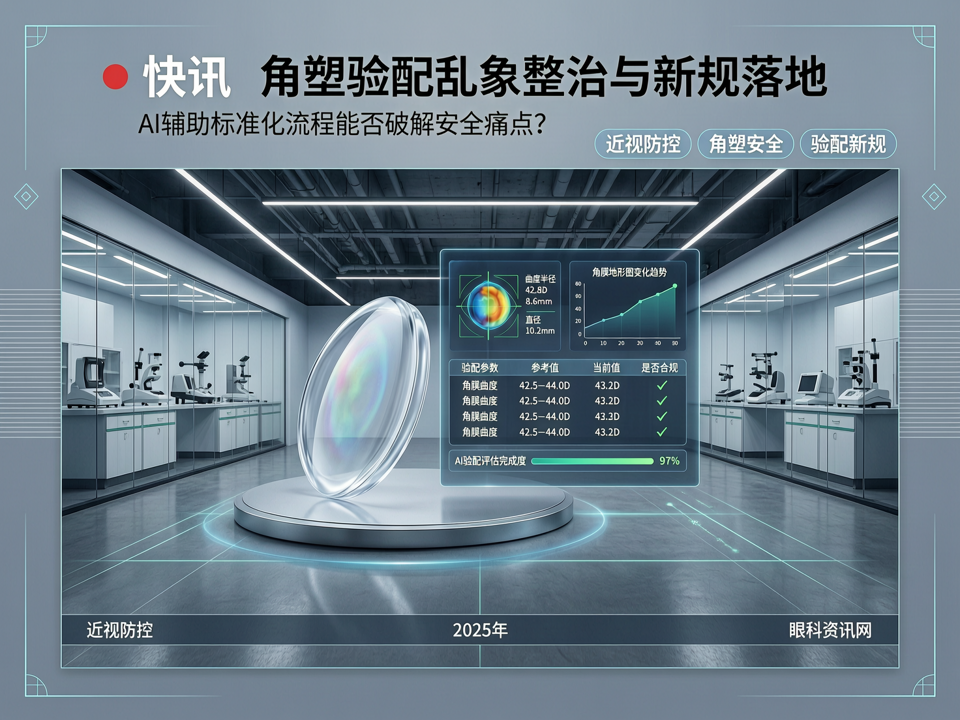 角塑验配乱象整治与新规落地,AI辅助标准化流程能否破解安全痛点?
