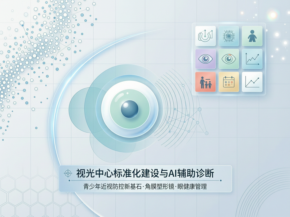 视光中心标准化建设与AI辅助诊断:临床眼科近视防控的新基石