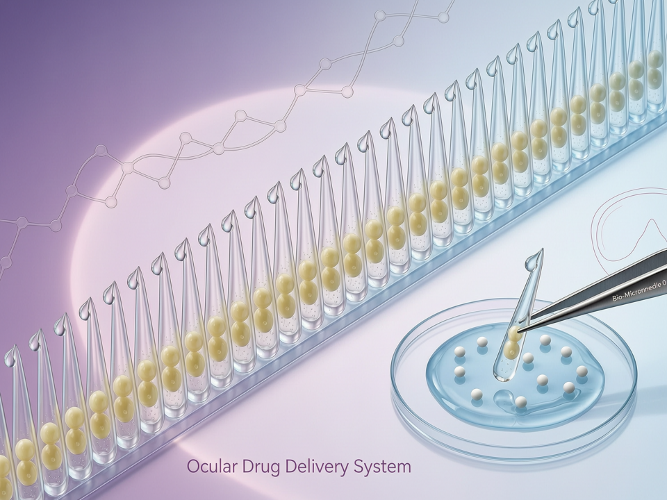 生物材料赋能眼用微针:突破角膜屏障的近视药物递送新策略