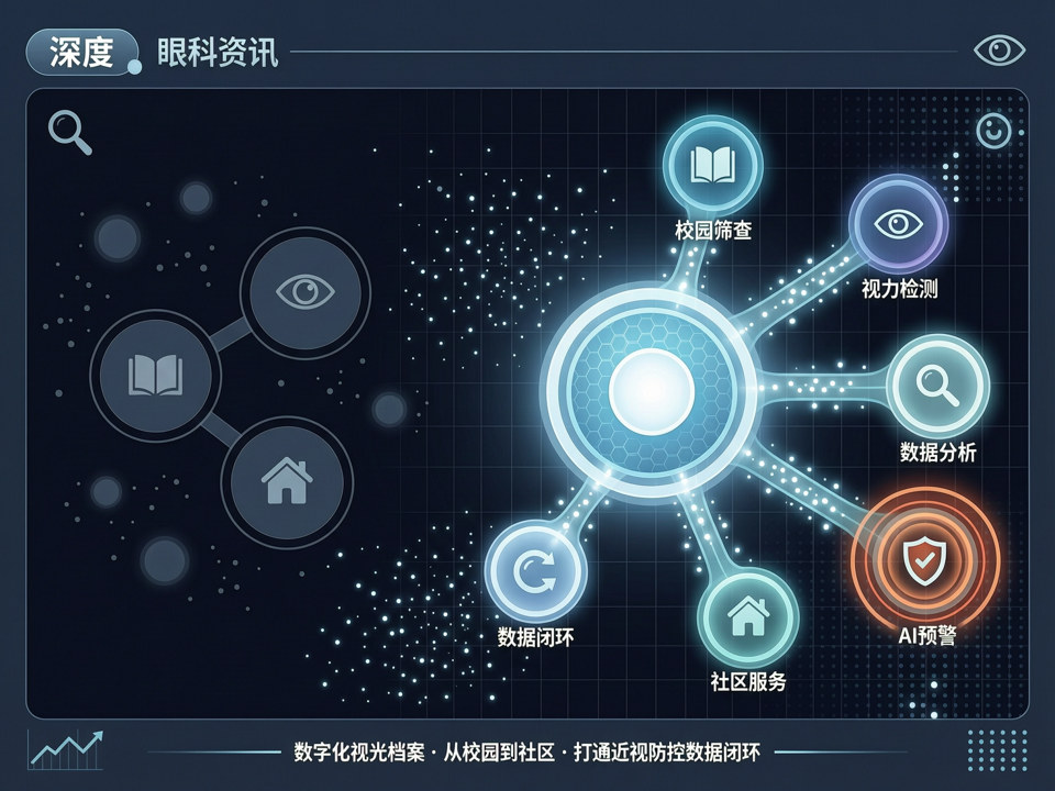 深度 | 从校园到社区:数字化视光档案如何打通近视防控的“数据闭环”