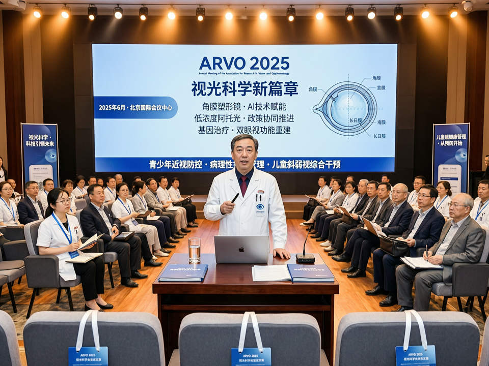 视光科学新篇章:2025年角膜塑形、AI与政策协同下的近视防控突围