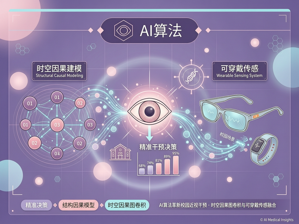 时空因果图卷积与可穿戴传感融合:AI算法革新校园近视干预的精准时空决策