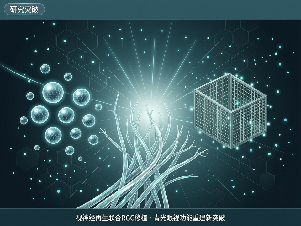 视神经再生联合RGC移植:青光眼视功能重建新突破